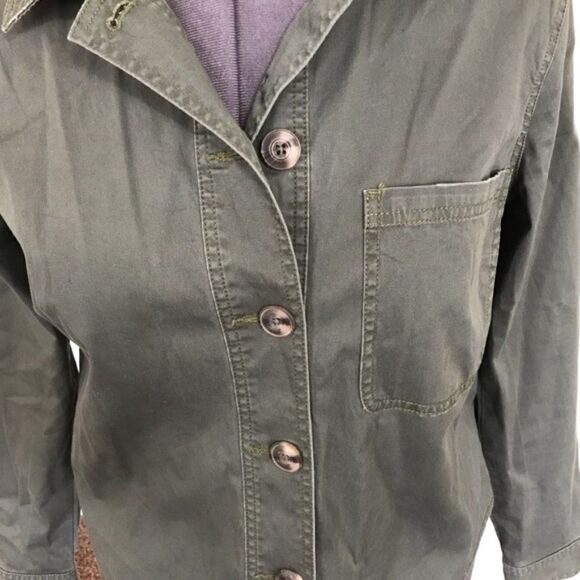 CABI Crossroads Jacket, Olive, S Style 5298 NWOT - Picture 3 of 5